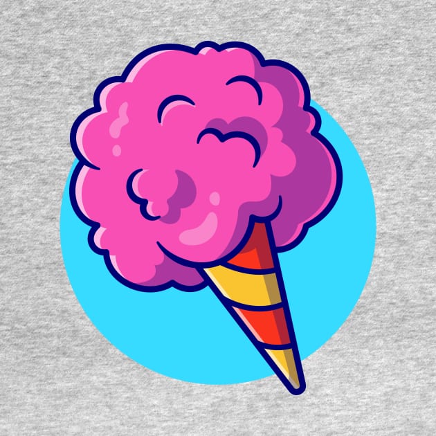 Cotton Candy Floss Cartoon by Catalyst Labs